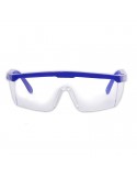 Ochelari de protectie, pentru cabinet, anti-stropi, anti-aburire, culoare albastra