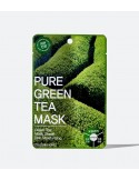 Masca ingrijire fata, tosowoong, pure green tea, cu extract de ceai verde pentru efect antioxidant, 23gr