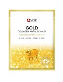 Masca ingrijire fata, snp, gold collagen ampoule, cu colagen de aur, efect anti-imbatranire, 27ml