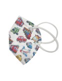 Set 10x Masti FFP2 pentru Copii, Armed, Filtrare Bacteriana, Clema Nas, Mix 4 Modele, Fete si Baieti, 2-6 Ani - 1 | YEO