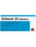 Worwag Pharma Supliment alimentar, zinkorot 25mg, zinc, intareste sistemul imunitar si trateaza acneea, 20 tablete