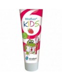 Pasta de dinti pentru copii, miradent, mirafluor, varsta 0-6 ani, aroma zmeura, 75ml