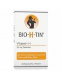 Supliment alimentar, bio-h-tin, cu biotina 2.5mg, pentru intarirea parului si unghiilor, 28 tablete