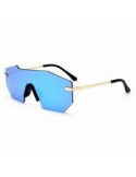 Ochelari de Soare, Zamo, Robo Blue, Protectie UV400, Lentile Policarbonat, Model Sport, Albastru cu Auriu