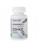 Supliment Alimentar, OstroVit Vitamin D3 si K2, Sustine Sistemul Imunitar si Osos, 90 tablete