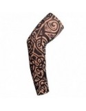 Maneca Tatuaj, Zamo®, Tribal, Material Sintetic si Elastic, 39x8cm, Marime Universala