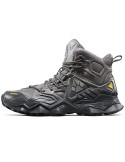 Ghete Barbati, RAX, Urban Wolf, pentru Trekking, Material Respirabil si Talpa Aderenta, Memory Foam, Culoare Gri, marime 44