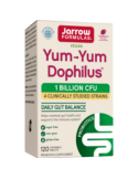 Supliment Alimentar pentru Copii, Jarrow, Yum Yum Dophilus, 1 Miliard CFU, 4 Tulpini de Probiotice, fara Gluten, Vegan, 120 tb