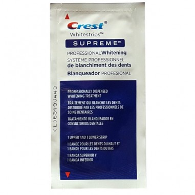 Crest Whitestrips Supreme Professional - 1 Plic