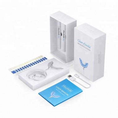 Teeth Whitening Kit (without peroxide) – Glory Smile – 3 Pencils + UV Lamp (usb)