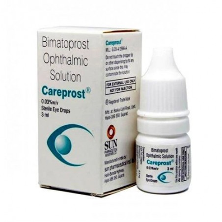 Picaturi de Ochi Careprost, cu Bimatoprost 0.03%, flacon 3ml