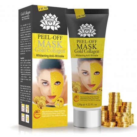 Facial Cleansing Mask, 24K Gold, from Gold Nano-Particles, tube 120gr