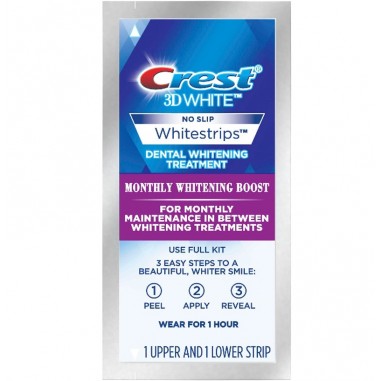 Crest Whitestrips 3D Monthly Whitening Boost - 1 plic