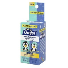 Gel Calmant Bebelusi, Orajel, TwinPack, Formula Zi si Noapte, pentru Dureri Gingivale, Fara Benzocaina, 100% Natural, 2x 5.1gr 2