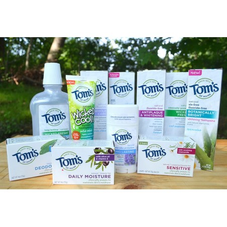 Toothpaste without Fluoride - Tom's Of Maine - Botanically Bright - 133gr