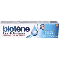 Toothpaste, Biotene, Moisturizing Effect, for Dry Mouth, with Fluoride, 121.9gr