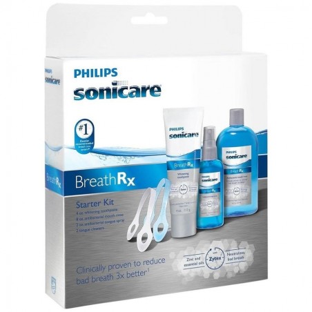 Set Igiena Dentara, Philips, Sonicare, BreathRX, Impotriva Respiratiei Mirositoare