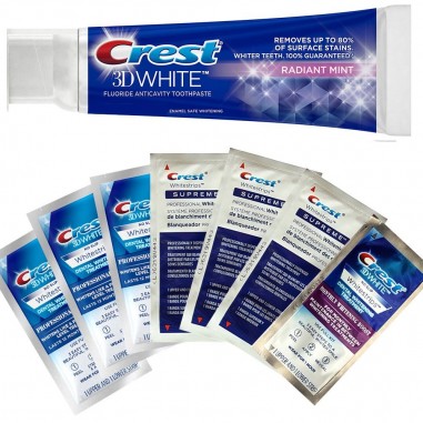 Set of 7x Teeth Whitening Strips and...