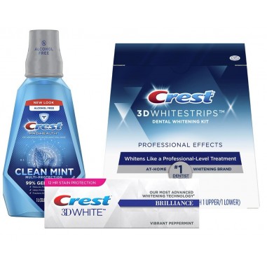 Set 20x Teeth Whitening Strips, Crest...