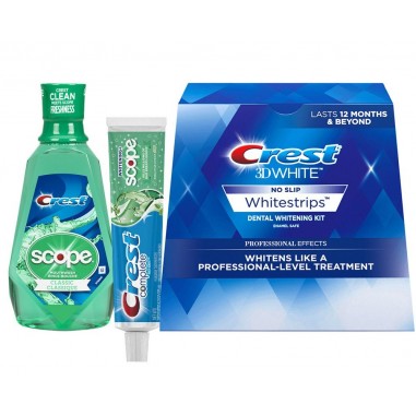 Set 20x Teeth Whitening Strips, Crest...