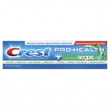 Toothpaste, Crest, Pro-Health Scope,...