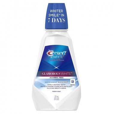 Mouthwash, Crest, 3D White, Glamorous...