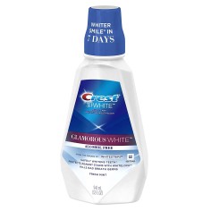 Apa de Gura, Crest, 3D White, Glamorous White, fara Alcool, Albirea Dintilor, 946ml