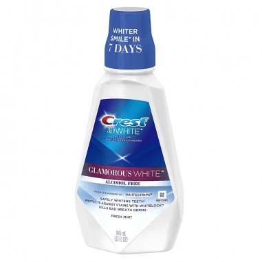 Mouthwash, Crest, 3D White, Glamorous...