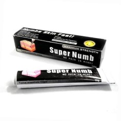 Crema Anestezica, Super Numb, pentru Tatuaje, Cosmetica, 4% Lidocaina, 10gr 2