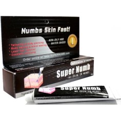 Crema Anestezica, Super Numb, pentru Tatuaje, Cosmetica, 4% Lidocaina, 10gr