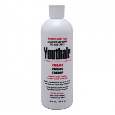 Youthair XXL - White Hair Repigmentation Cream - 472ml - 4 month bottle