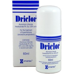 Antiperspirant, Dermal, Driclor, Tratament Transpiratie Excesiva, Roll-On, 60ml