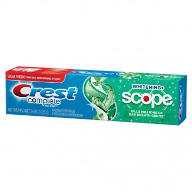 Toothpaste, Crest, Scope, Whitening,...