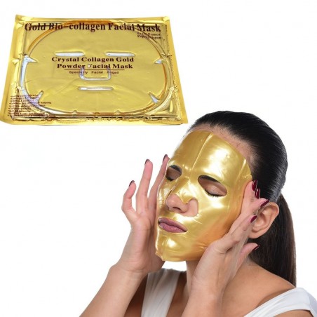 Face Mask with Collagen, Gold and Hyaluronic Acid