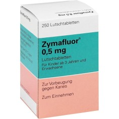Tablete, Meda, Zymafluor, Fluor si Vitamina D, 1mg, 100 tablete