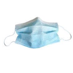 Set of 50x Adult Masks, Naguma, Single Use, Medical, Type II R, Nesterile, 3 folds, 3 layers, with Metal Nose Clip 2