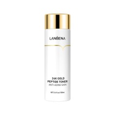 Demachiant, Spuma de curatare, Lanbena, 24K Gold, cu Peptide de Aur 24K, Anti Imbatranire, 100ml 2