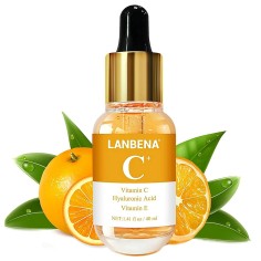 Ser, Lanbena, Vitamina C, Acid Hialuronic, Anti-Imbatranire, Anti-Oxidant, Efect Iluminare, 40ml