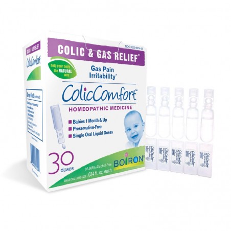 Remediu Homeopat 100% Natural pentru Colici - Cocyntal / ColicComfort Boiron - 30 Fiole