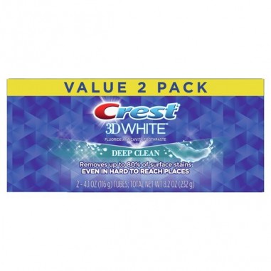 2x Toothpaste Set, Crest, 3D White,...