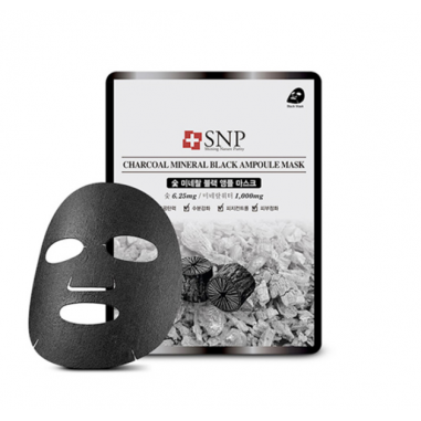 Face Care Mask, SNP, Black Charcoal...