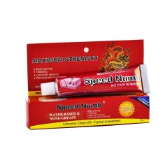 Anesthetic Cream, Speed Numb, for Tattoos, Cosmetics, 6% Lidocaine, 30gr