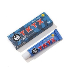 Crema Anestezica, TKTX, Blue, pentru Tatuaje, Cosmetica, 5% Lidocaina, 10gr