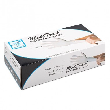 Set of 100x Disposable Gloves,...