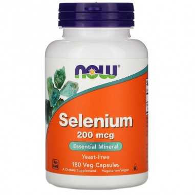 Selenium, Now Foods, Food Supplement,...