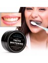 Natural Powder for Teeth Whitening with activated charcoal - 30gr