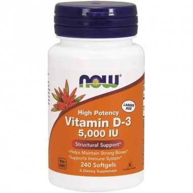 Vitamin D3, NOW Foods, Fast...