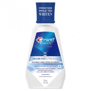 Crest 3D Diamond Strong Mouthwash – 946ml