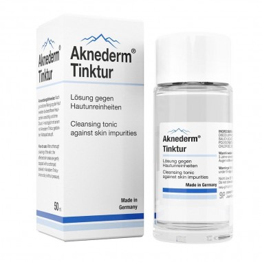 Tintura, GepePharm, Aknederm, Anti-Bacteriana, Antiinflamatoare, Anti-Acnee, Matifianta, 50ml