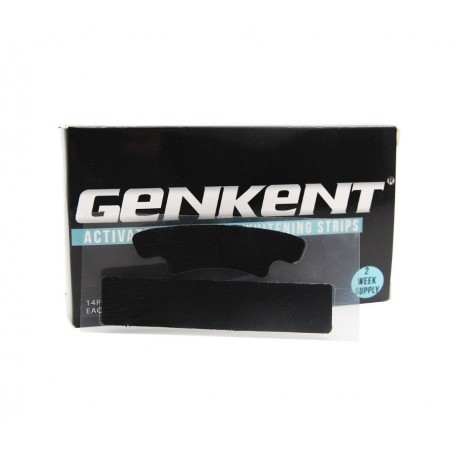 GENKENT Teeth Whitening Strips from Activated Carbon, without peroxide, Box of 14 Sachets